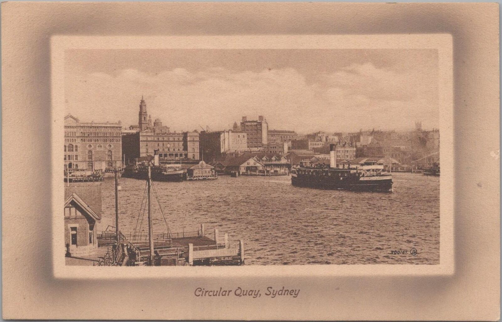 Postcard Circular Quay Sydney Australia 