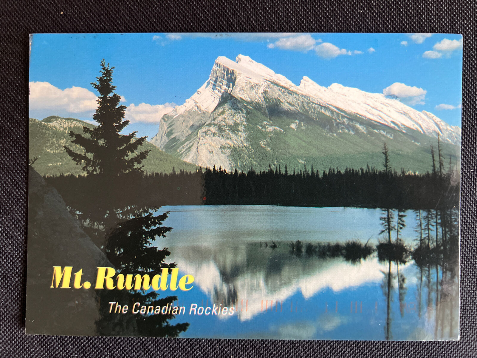 Mt Rundle and Vermilion Lakes The Canadian Rockies Banff Alberta Canada