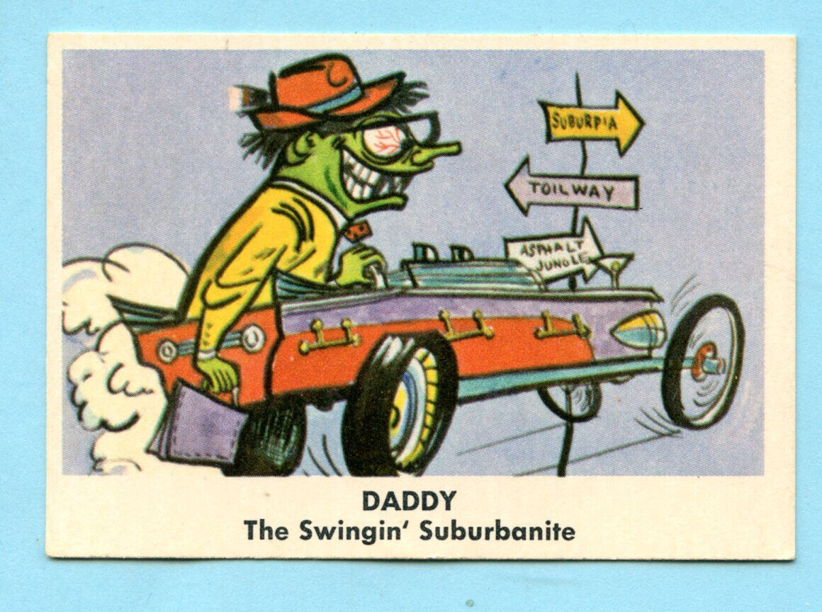 Fleer Weird-ohs Card #14 Daddy