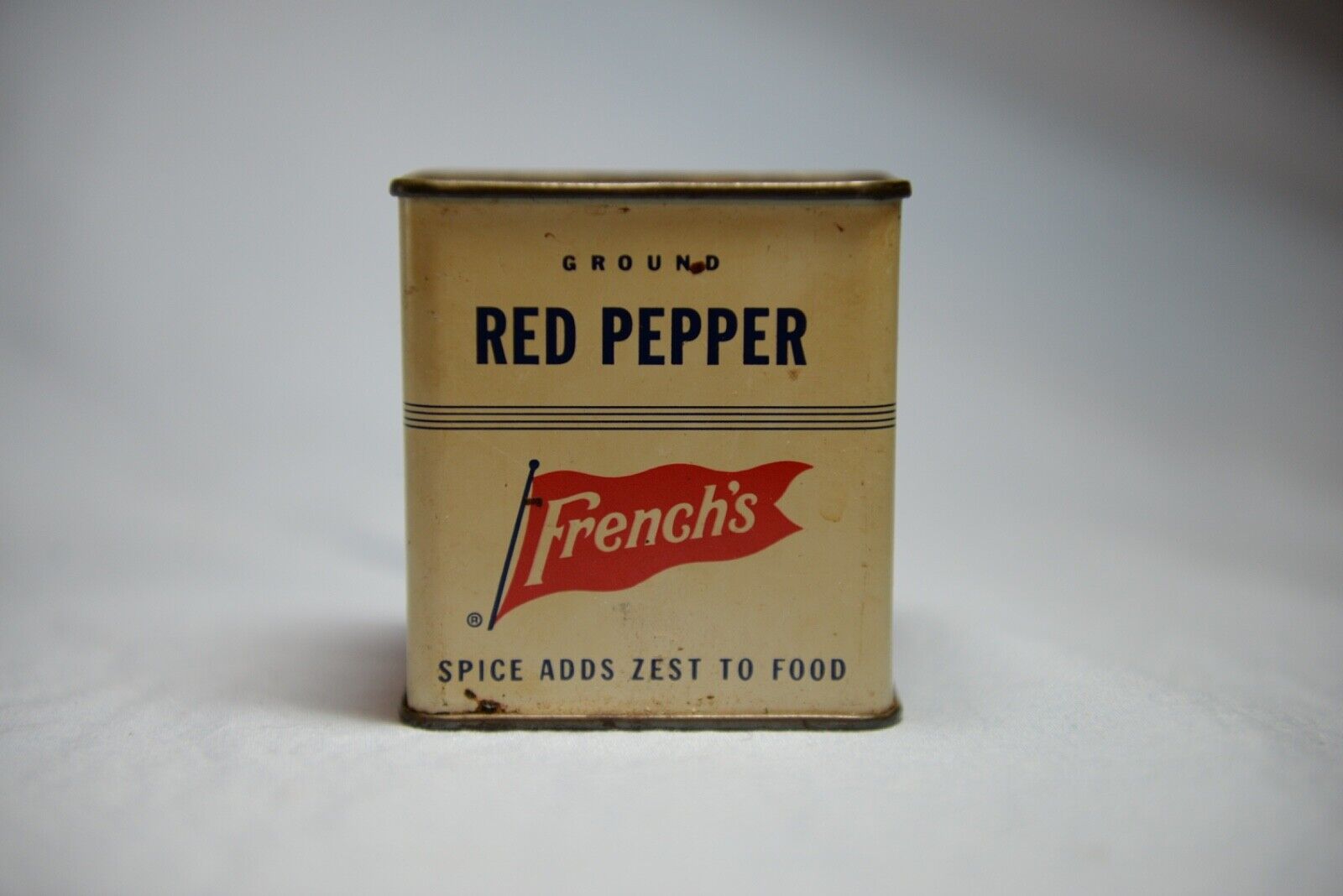 VINTAGE  French\'s Ground Red Pepper R.T The French Co. NY