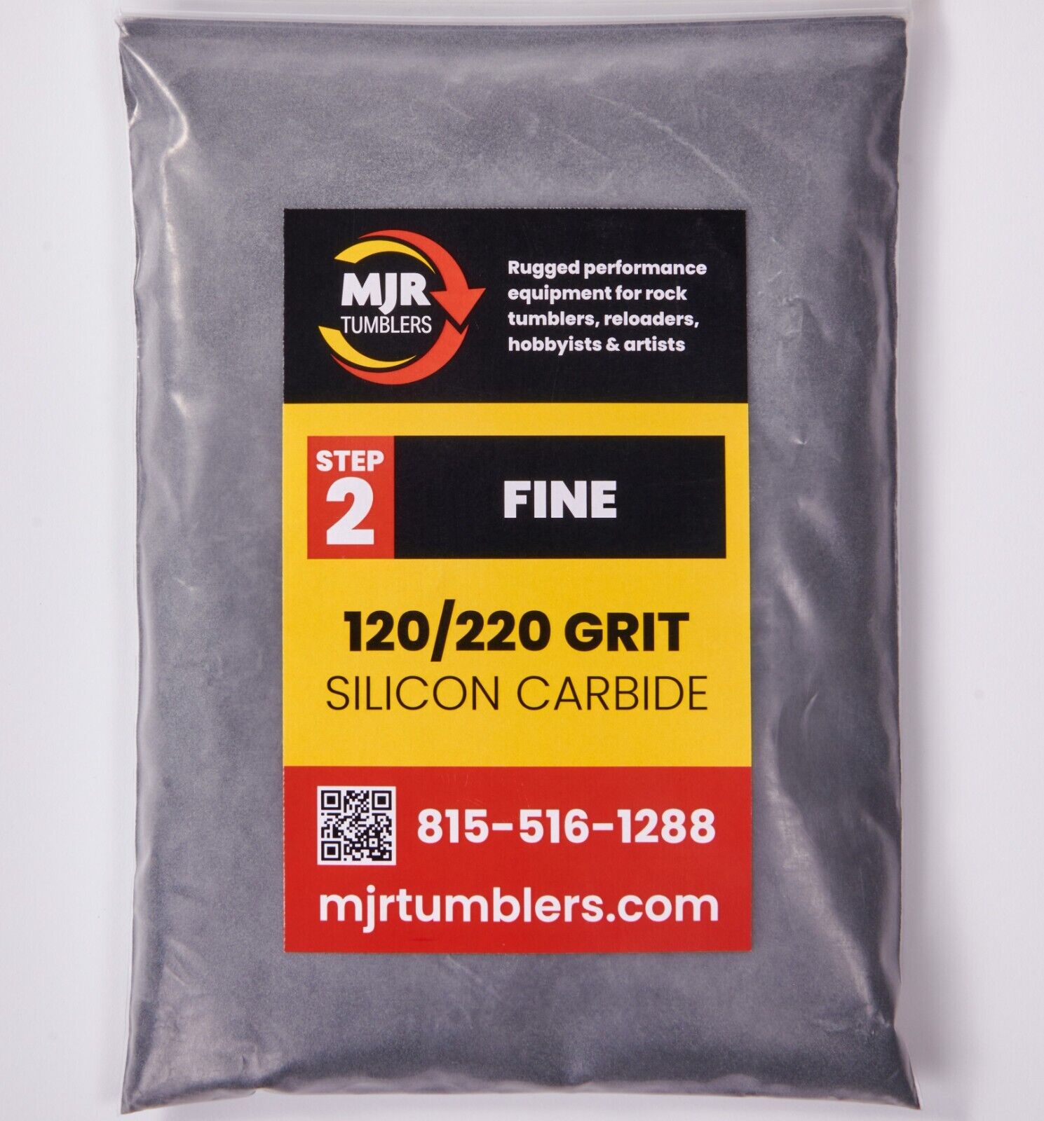 20lbs Silicon Carbide 120/220 Medium/Fine Rock Grit Stage 2