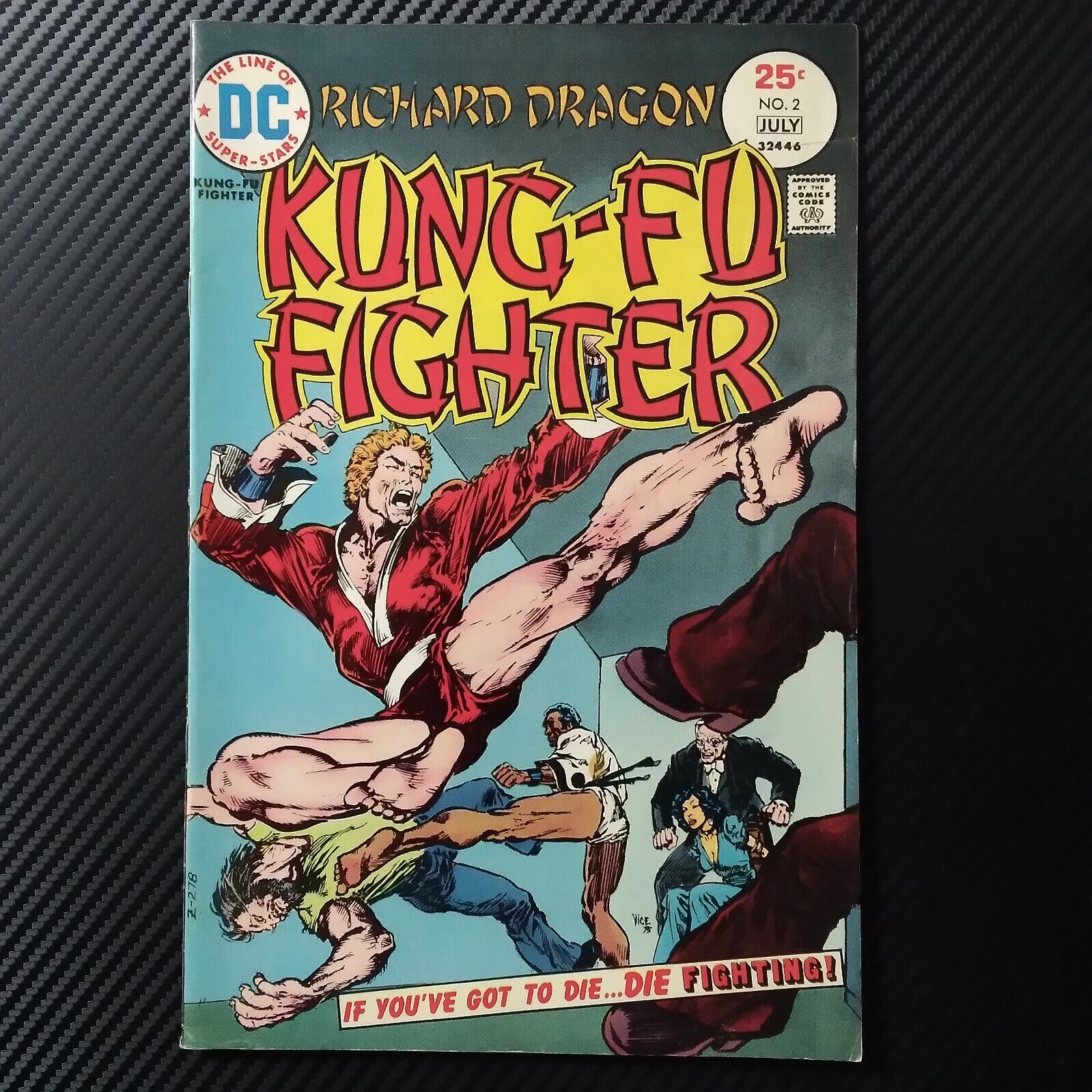 1975 Kung-Fu Fighter DC Comic Book #2 \
