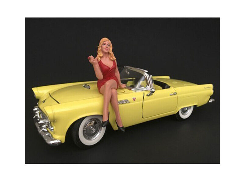 70's Style Figurine IV 1/18 Scale Model American Diorama