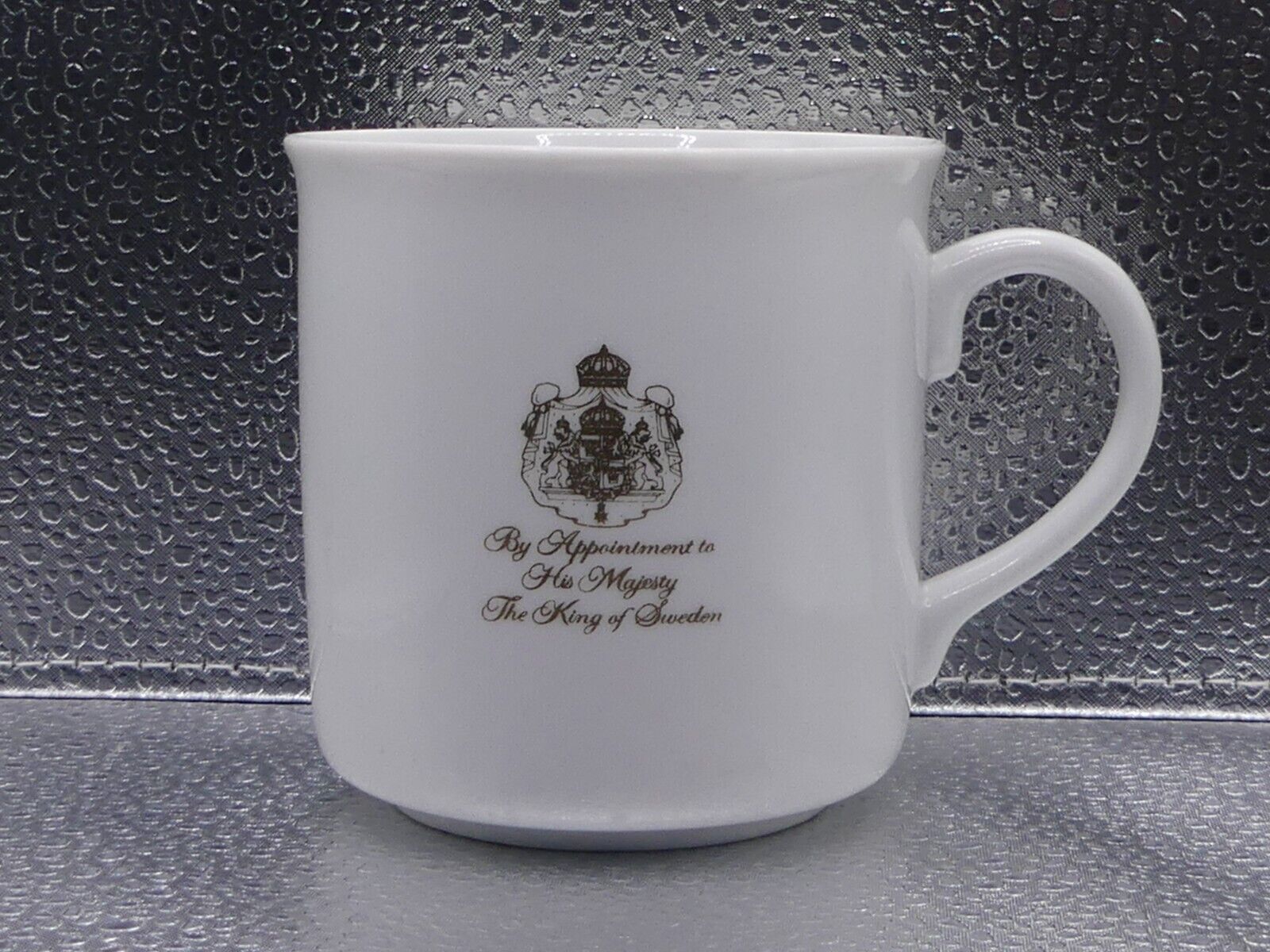 Gevalia Kaffe By Appointment To His Majesty The King Of Sweden White Mug Cup