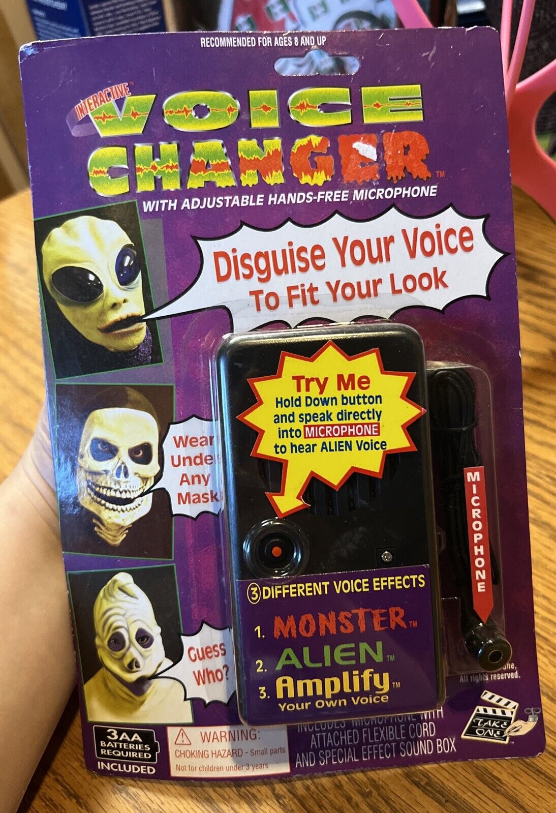 Interactive Voice Changer Monster Alien Amplify Take One 2000 New Sealed
