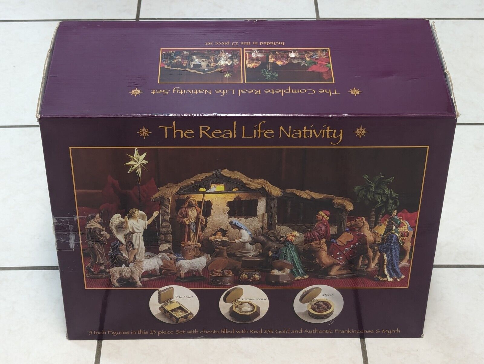 The Real Life Nativity, Three Kings Gifts, 23 Pieces, 5\
