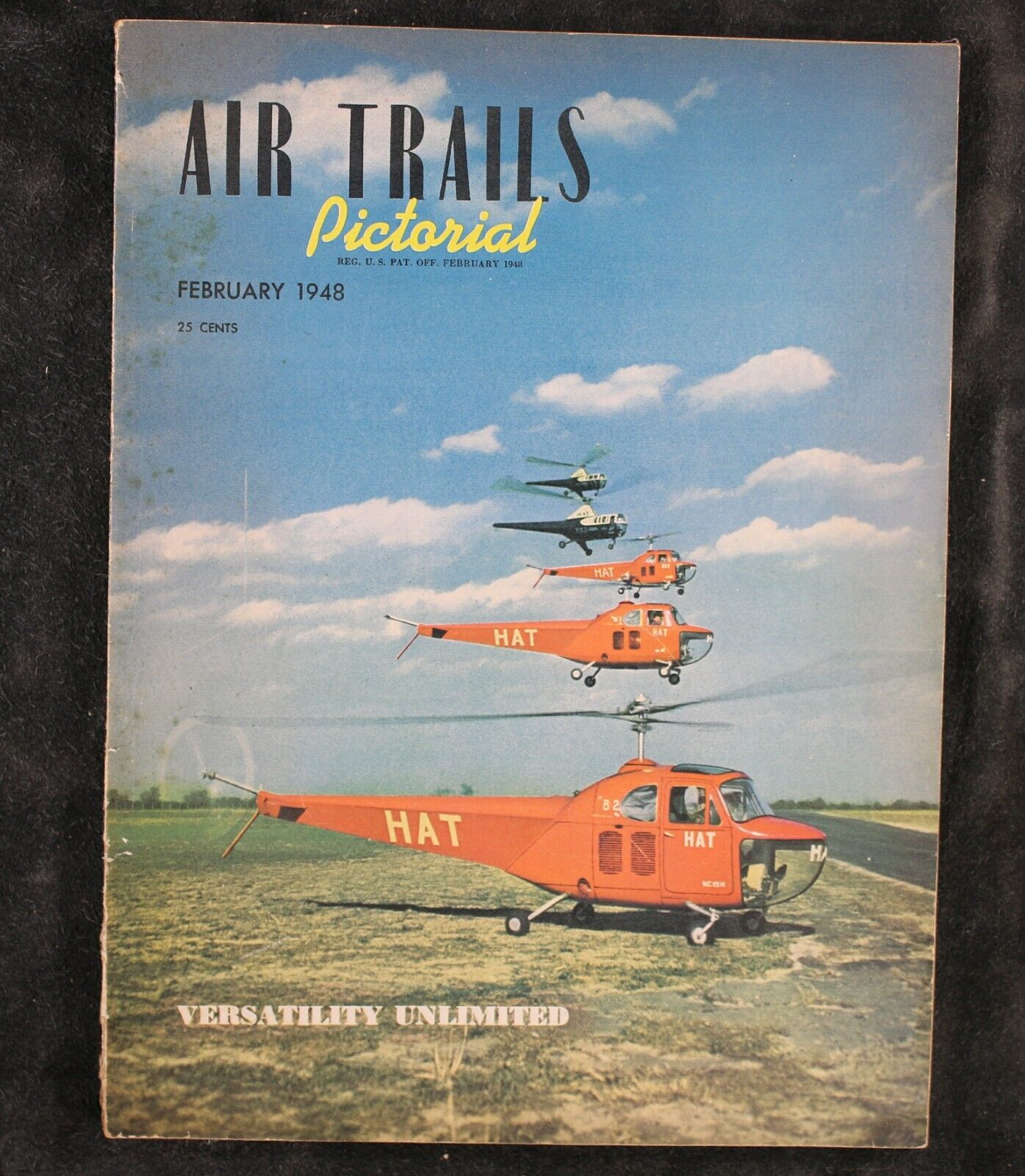 Air Trails Pictorial 1948 Versatility Unlimited Helicopter Cessna 140 Aeronca