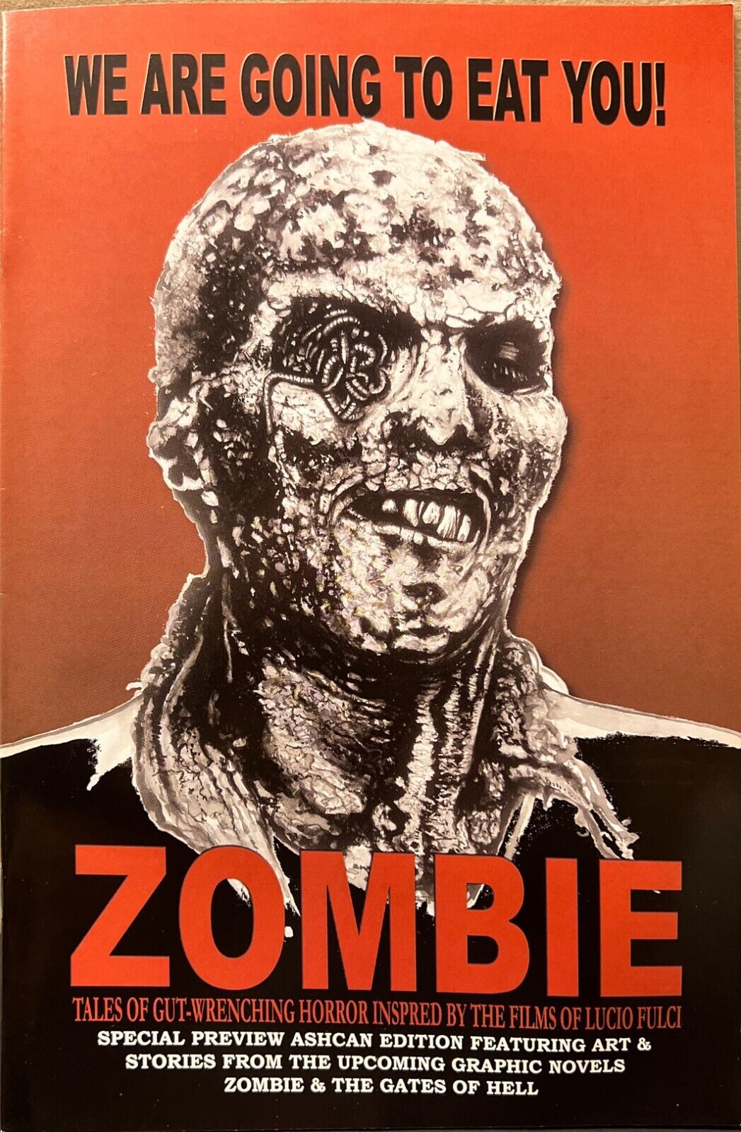 Lucio Fulci's Zombie Comic Book Ashcan Edition