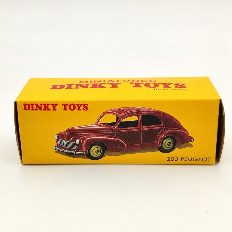 DeAgostini 1/43 Dinky toys 24R Peugeot 203 Diecast Models Limited Auto Cars