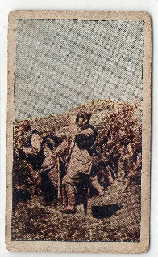 JAPANESE IN ACTION Vintage 1914-1915 Sweet Caporal T121 World War I Scenes #49