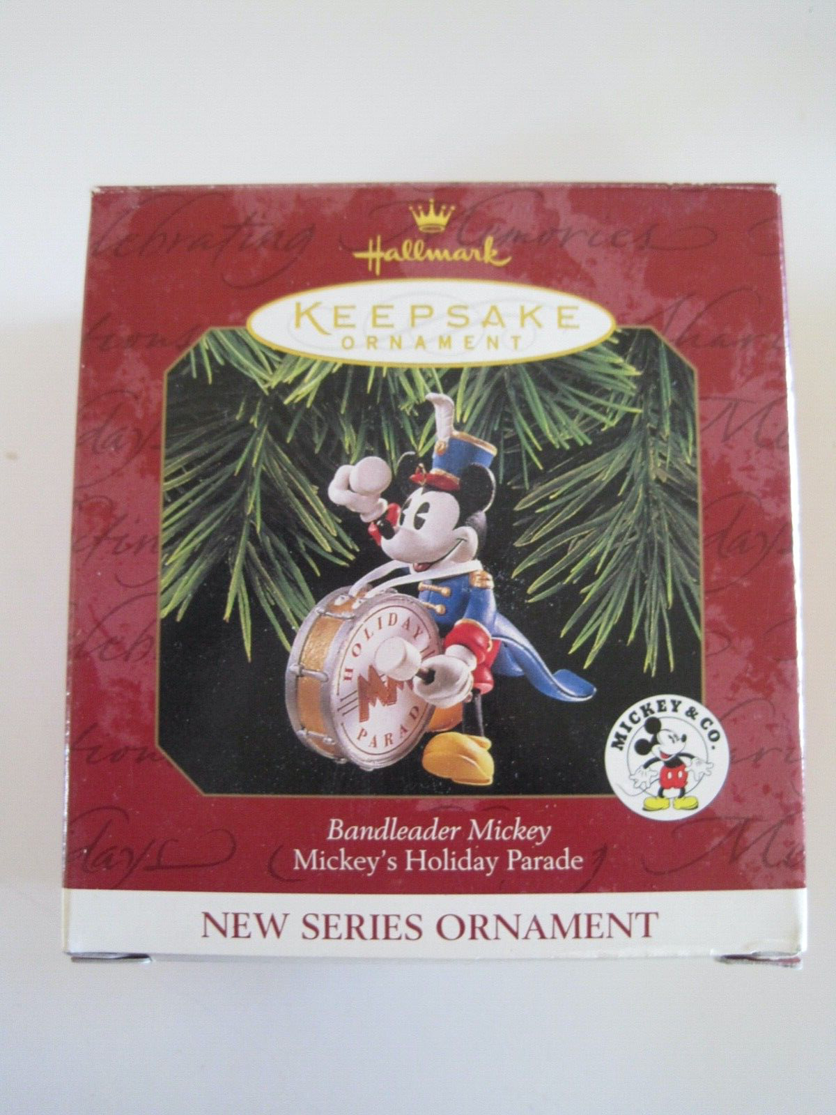 Hallmark Keepsake Christmas Ornament Bandleader Mickey 1997 Vintage