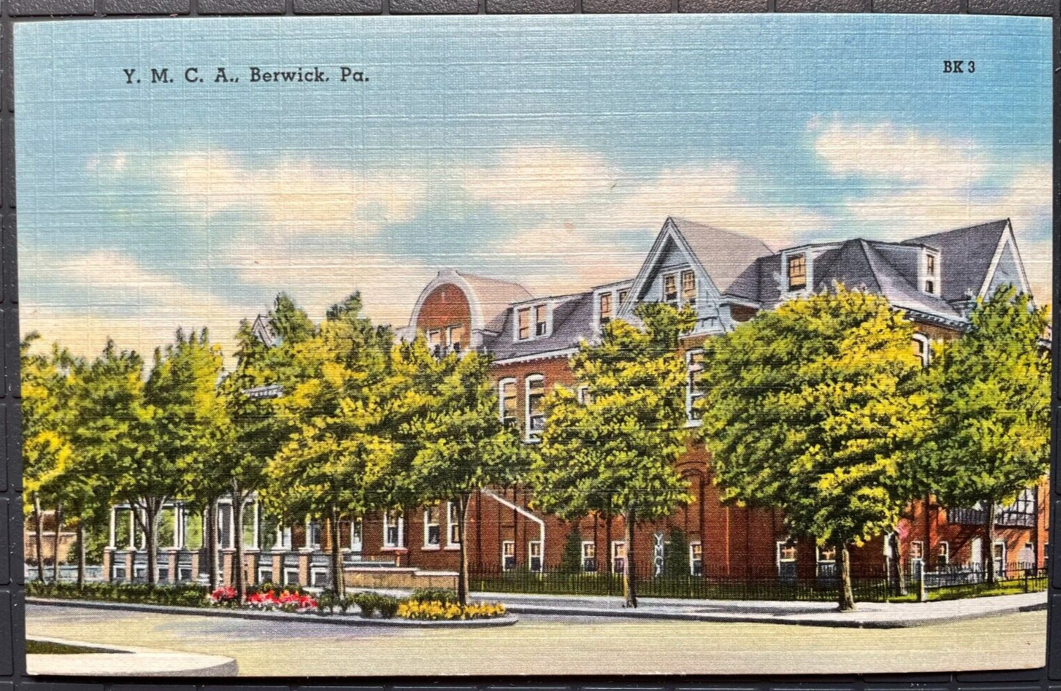 Vintage Postcard 1930-1945 Y.M.C.A. Berwick Pennsylvania