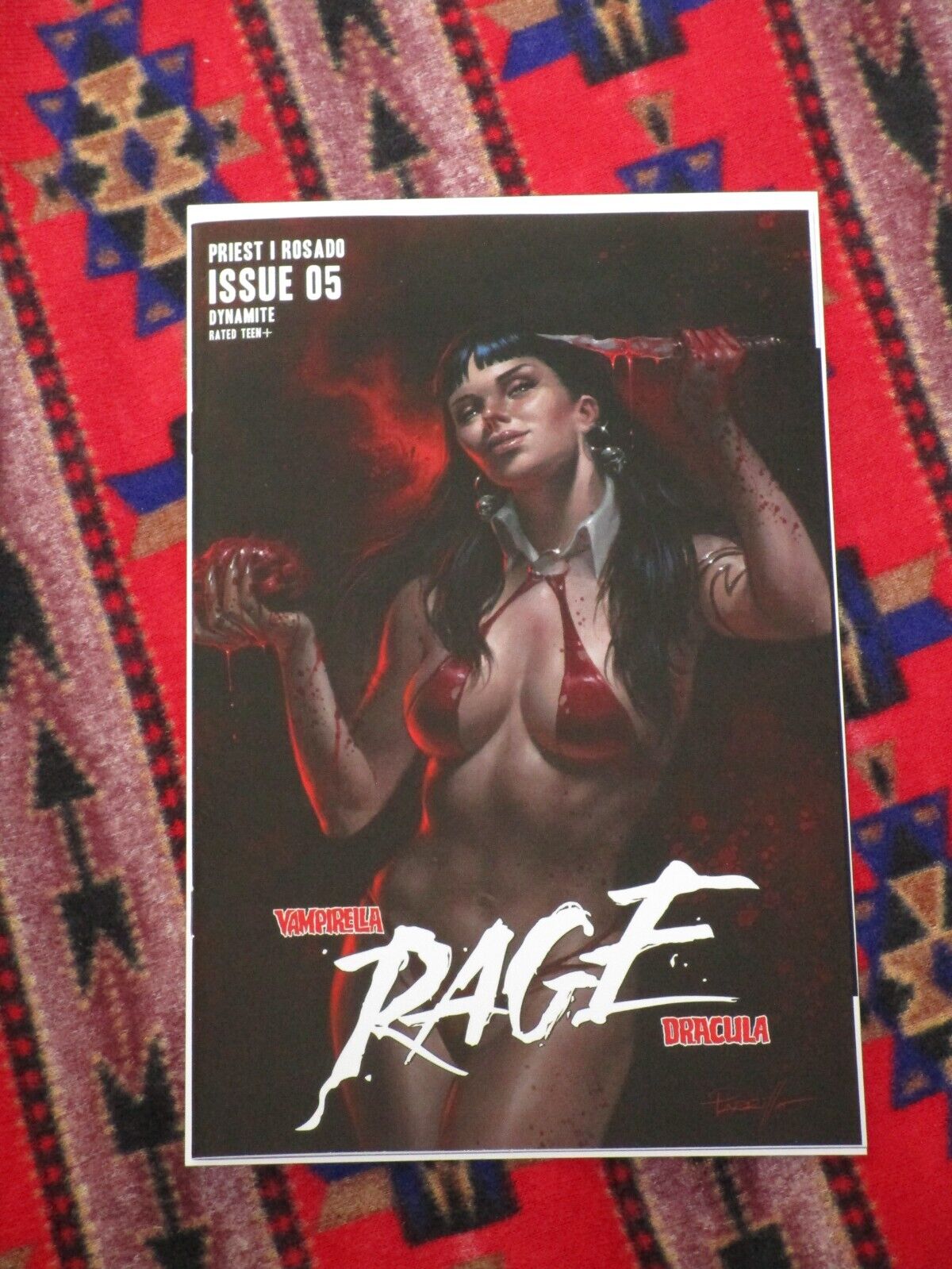 Vampirella/Dracula: Rage #5 (Cover A by Lucio Parrillo)