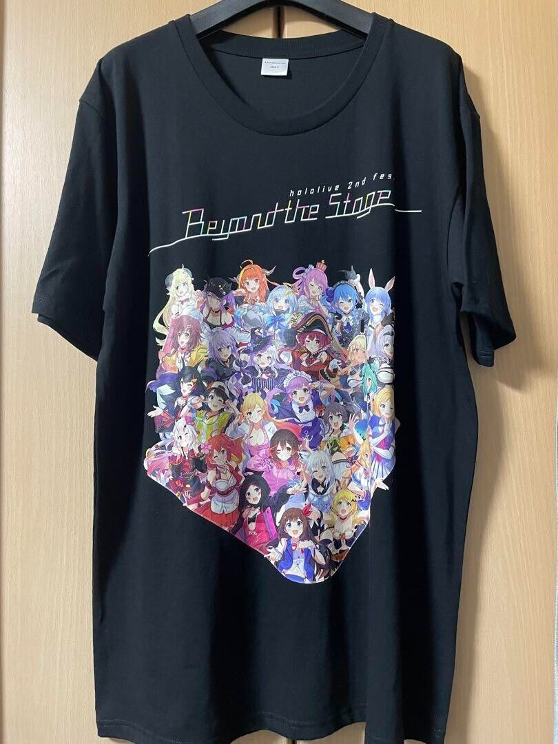 Hololive Beyond the Stage 2nd Fes T-shirt XL size JAPAN / Unused(Open box)