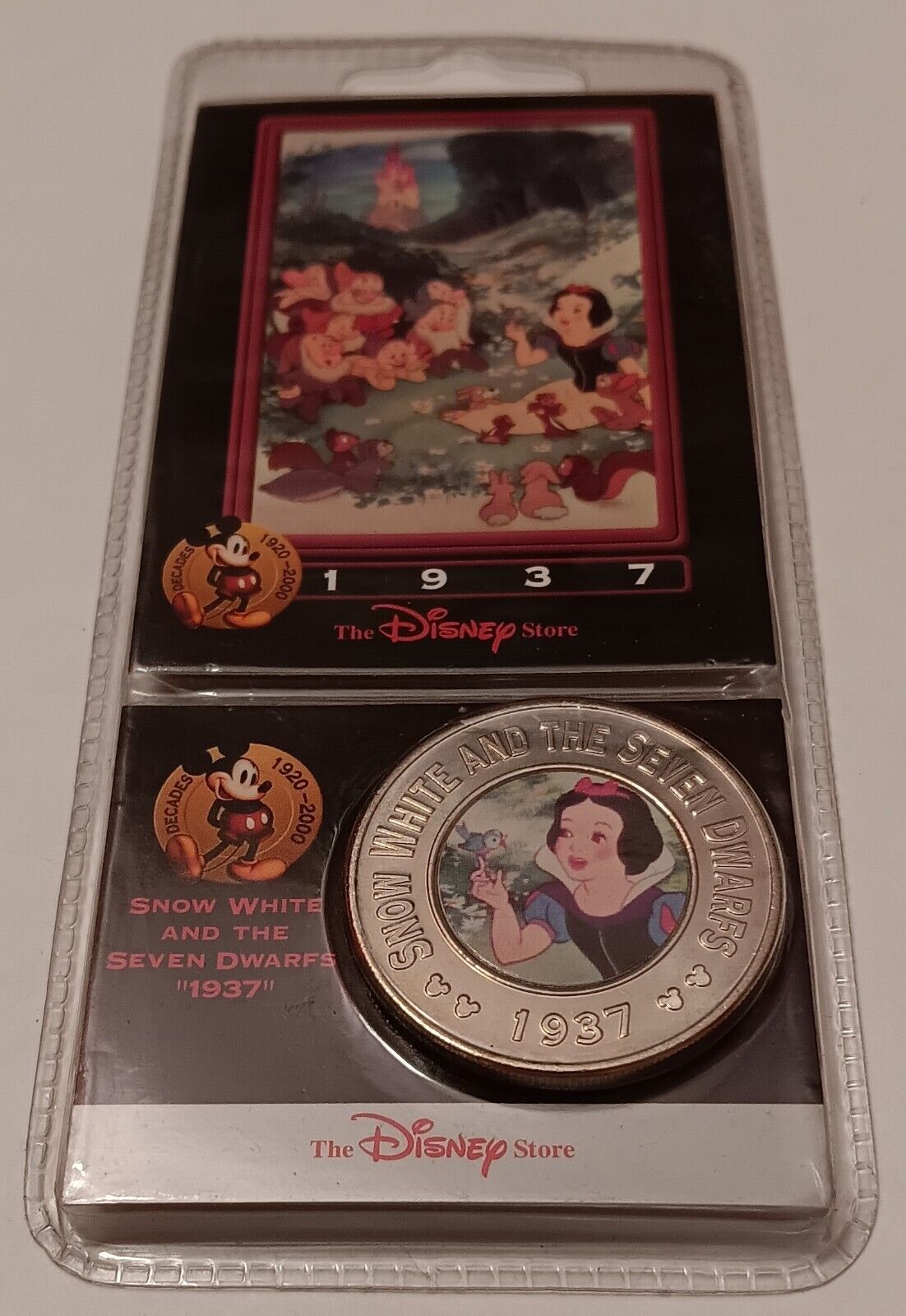 Snow White & The Seven Dwarfs Disney Decades Coin 1937 #22 