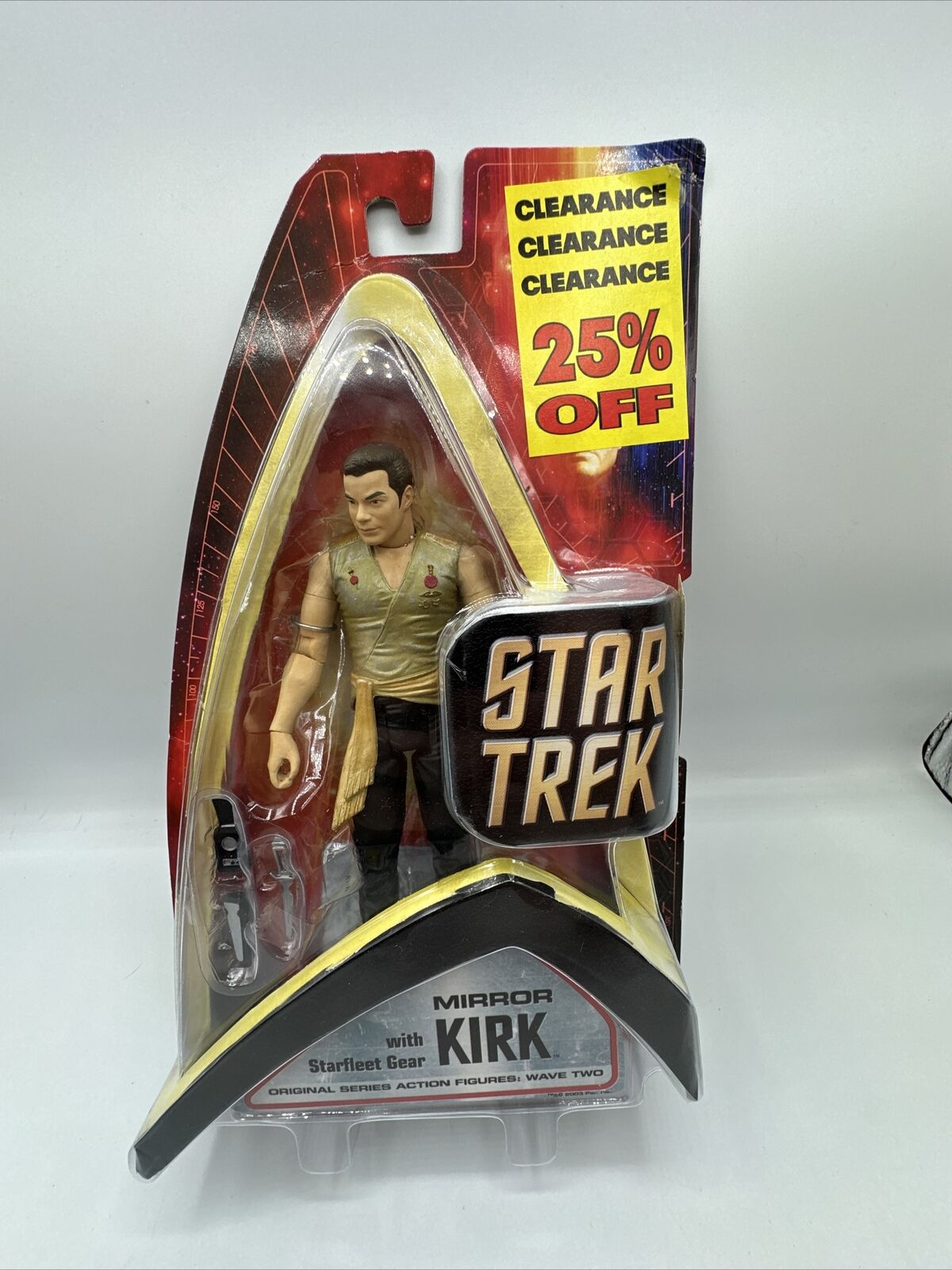 Star Trek Art Asylum Mirror Kirk with Starfleet Gear Original Series 2003