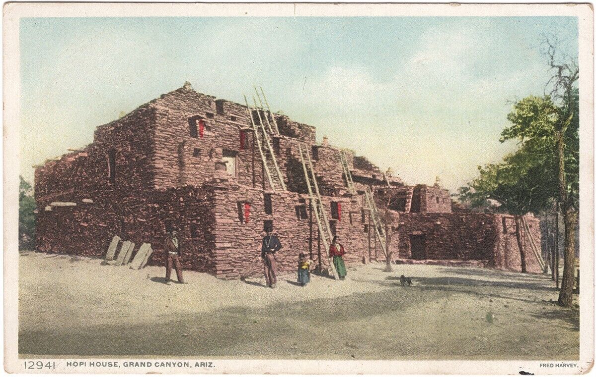 12941 Hopi House ~ Grand Canyon, Ariz. (AZ) Divided Back Postcard (Unposted)
