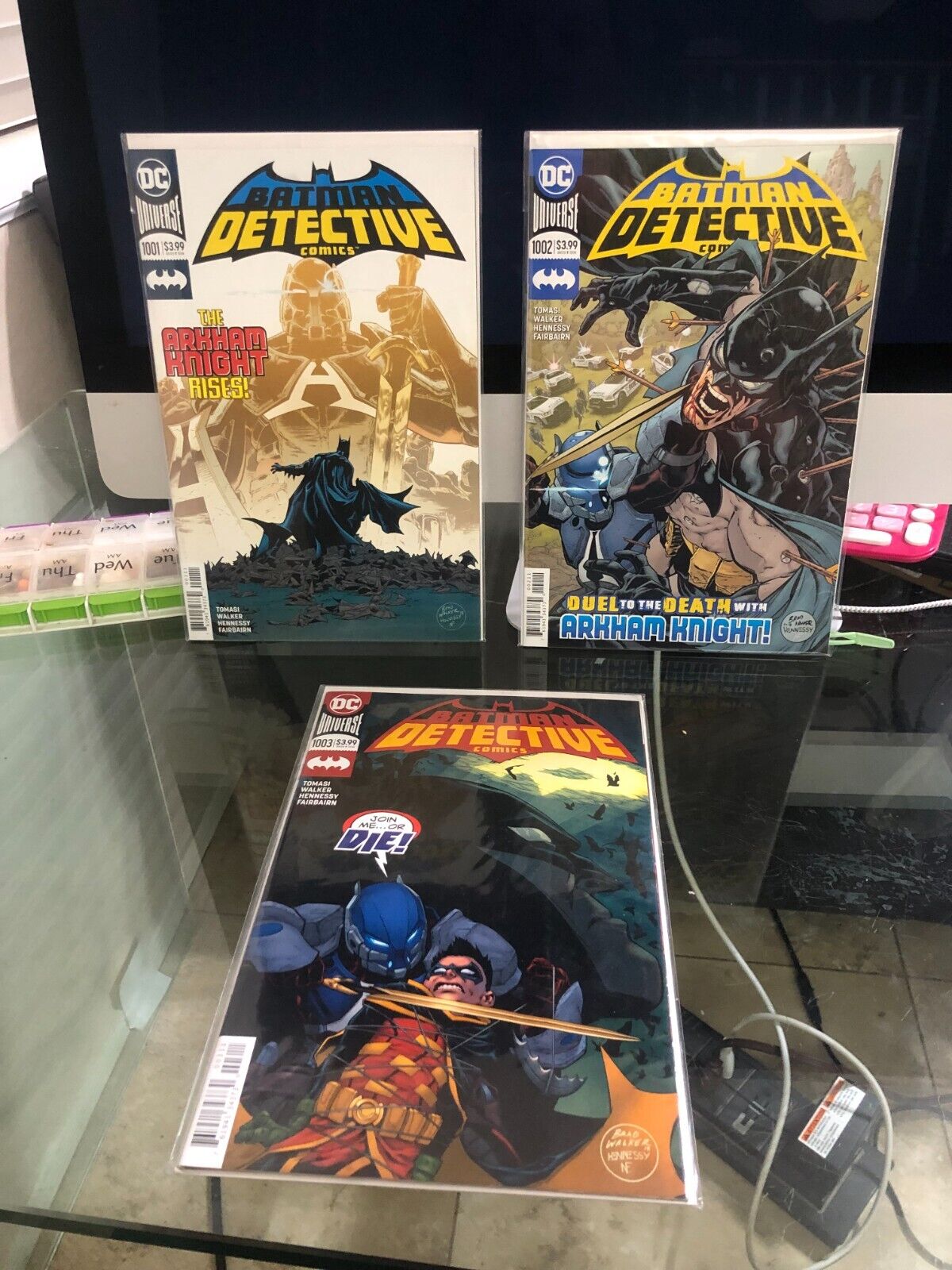 DC Batman Detective Comics lot 1001, 1002, & 1003 w/free domestic shipping