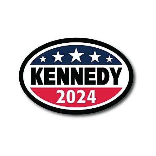 Magnet Me Up Robert F. Kennedy Jr. 2024 Democratic Party Magnet Decal, 4x6 Inch