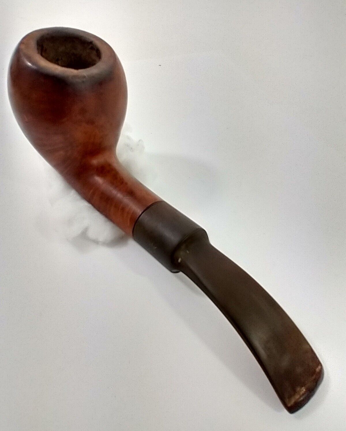 RARE Vintage Estate Tobacco Pipe Kriswill Danish Clipper Bent Pear FRENCH MADE