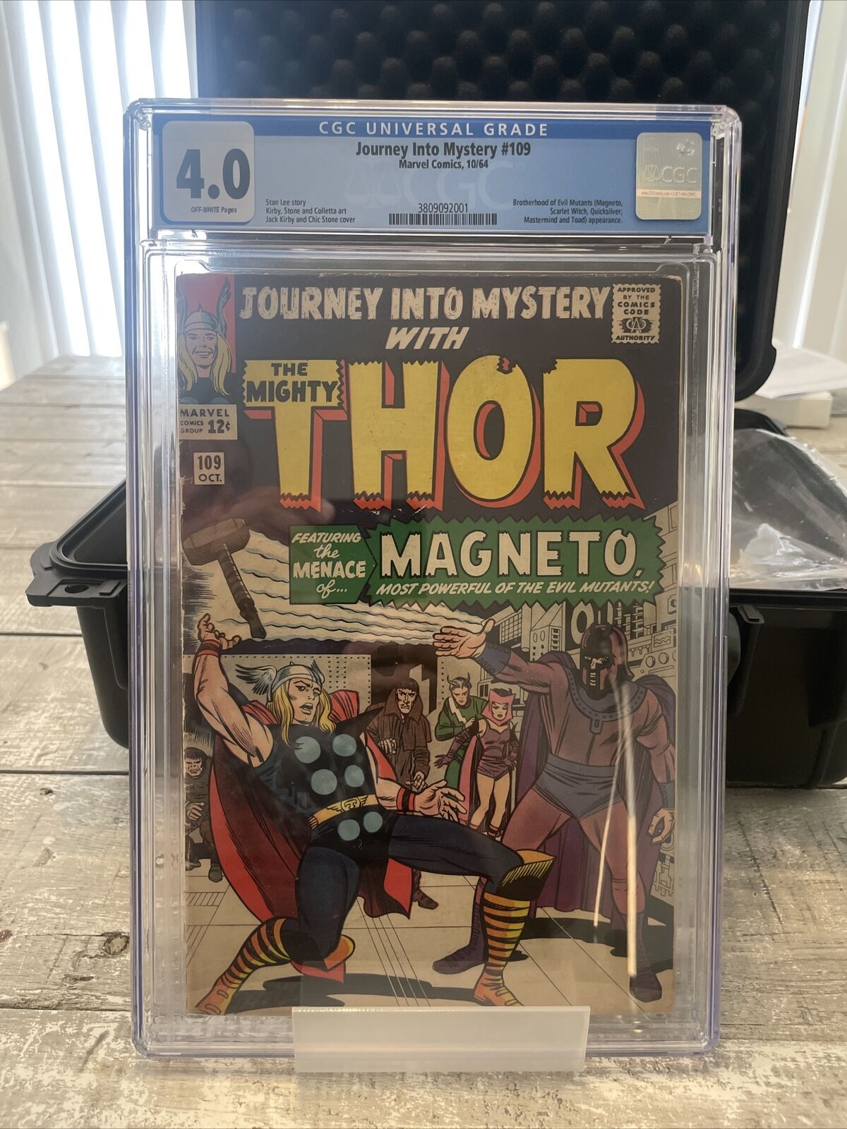 Journey into Mystery 109 CGC 4.0 - 1964 -Magneto, Scarlet Witch, Quicksilver app