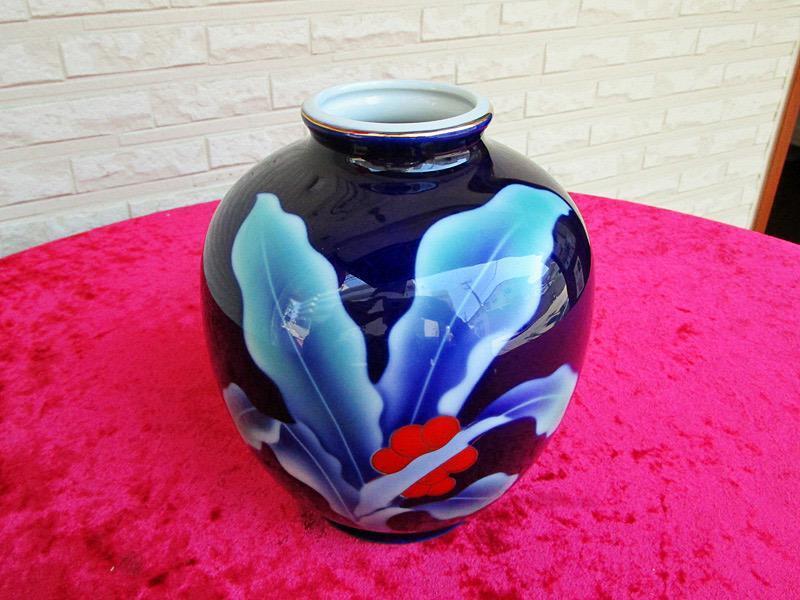 Japanese Pottery of Kyo Vase 18x13cm/7.08x5.11\