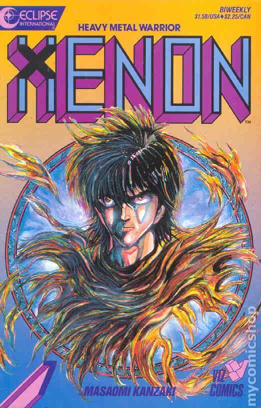 Xenon #7 VF 1988 Stock Image