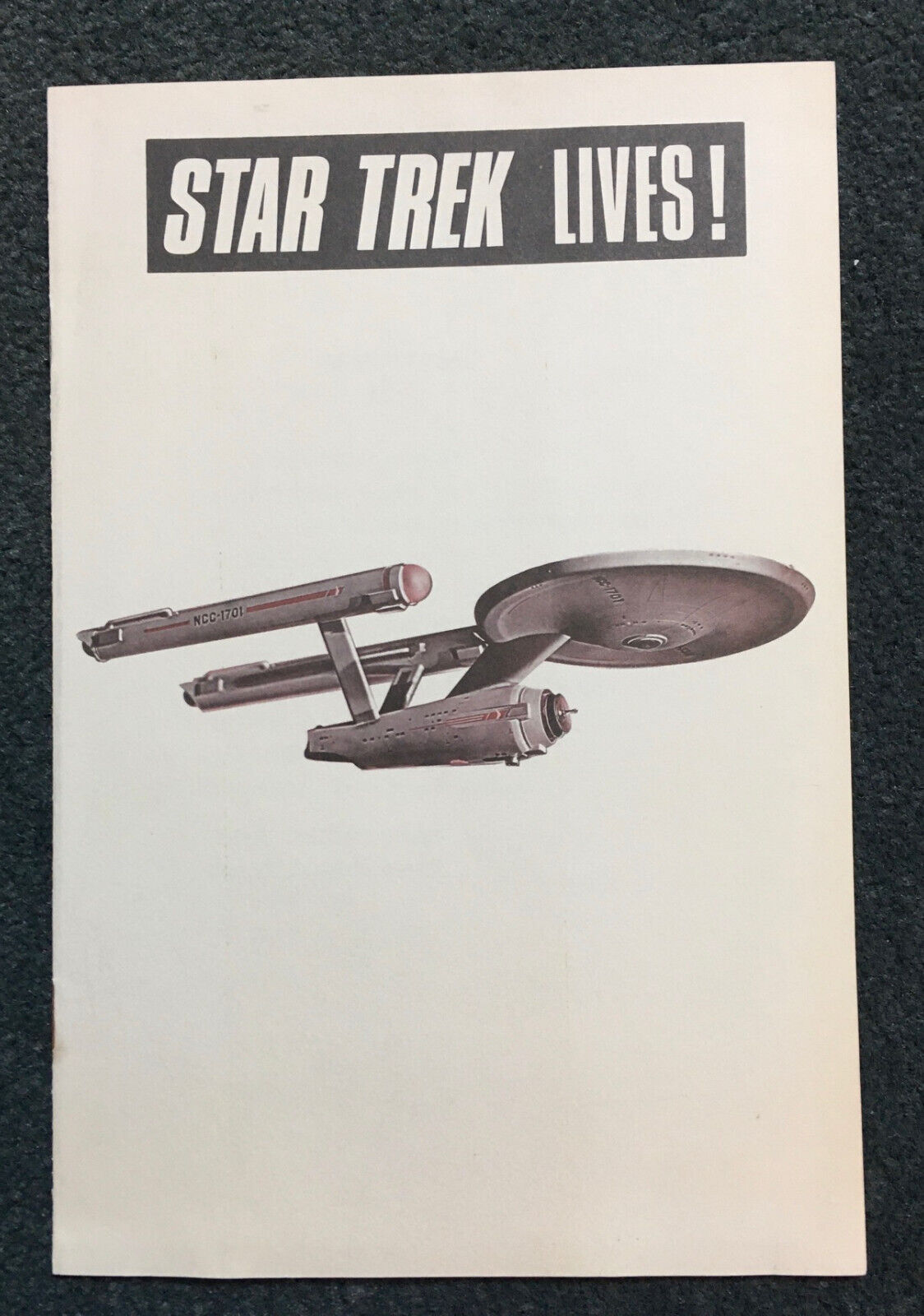 VINTAGE STAR TREK TV 1972 ORIG. 1st NY CONVENTION PROGRAM, BUMPER STICKER, ETC