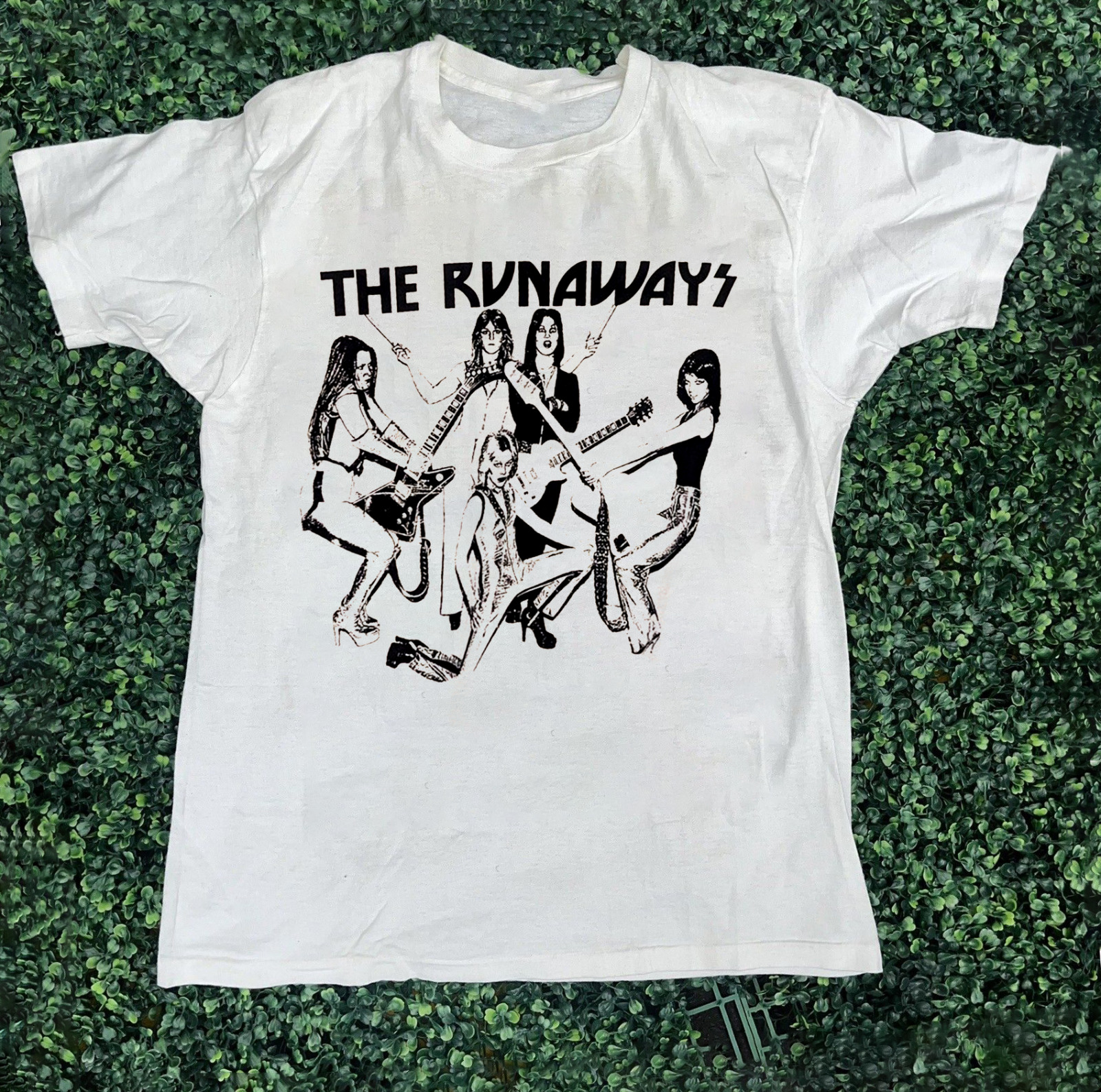 The Runaways Band Concert Tour Adult Unisex T-Shirt Full Size S-5XL CS0117