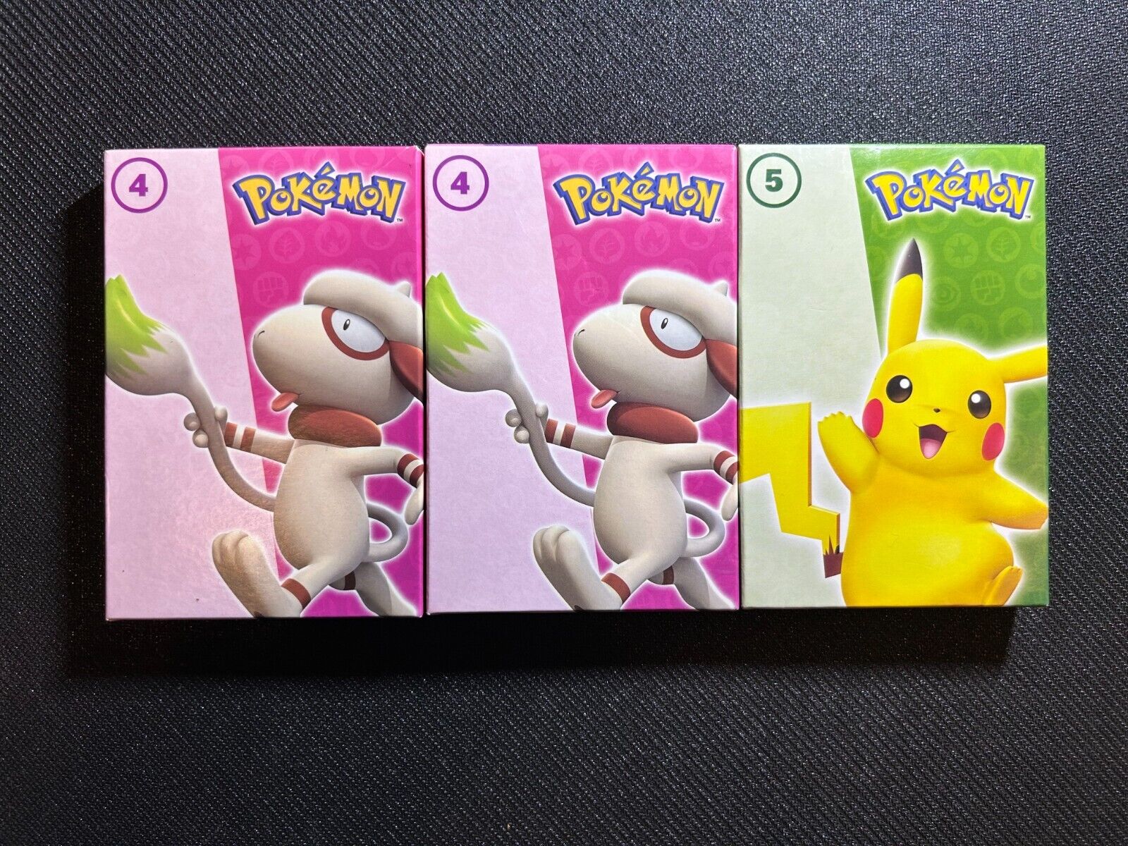 Pokémon 2022 McDonald’s Match Battle Box x3 With Spinner/Coin