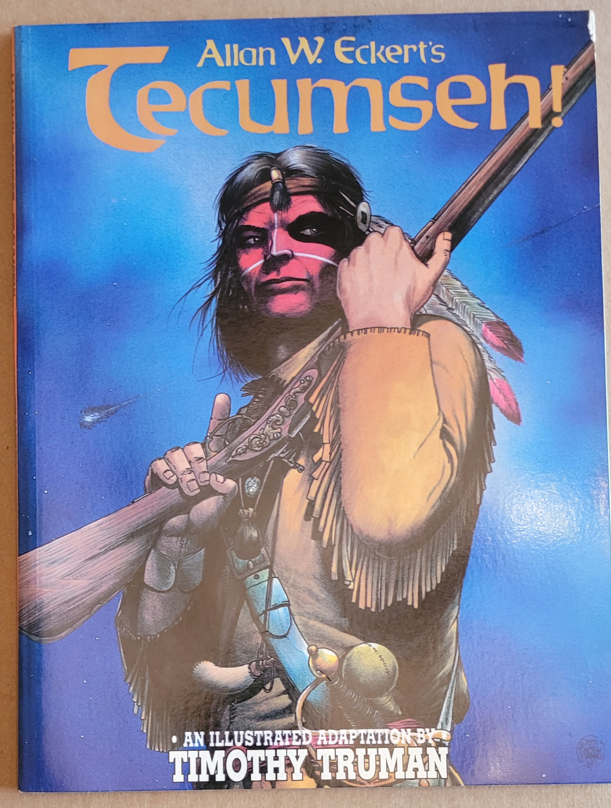 Allan W Eckert\'s Tecumseh art by Timothy Truman, Eclipse Books