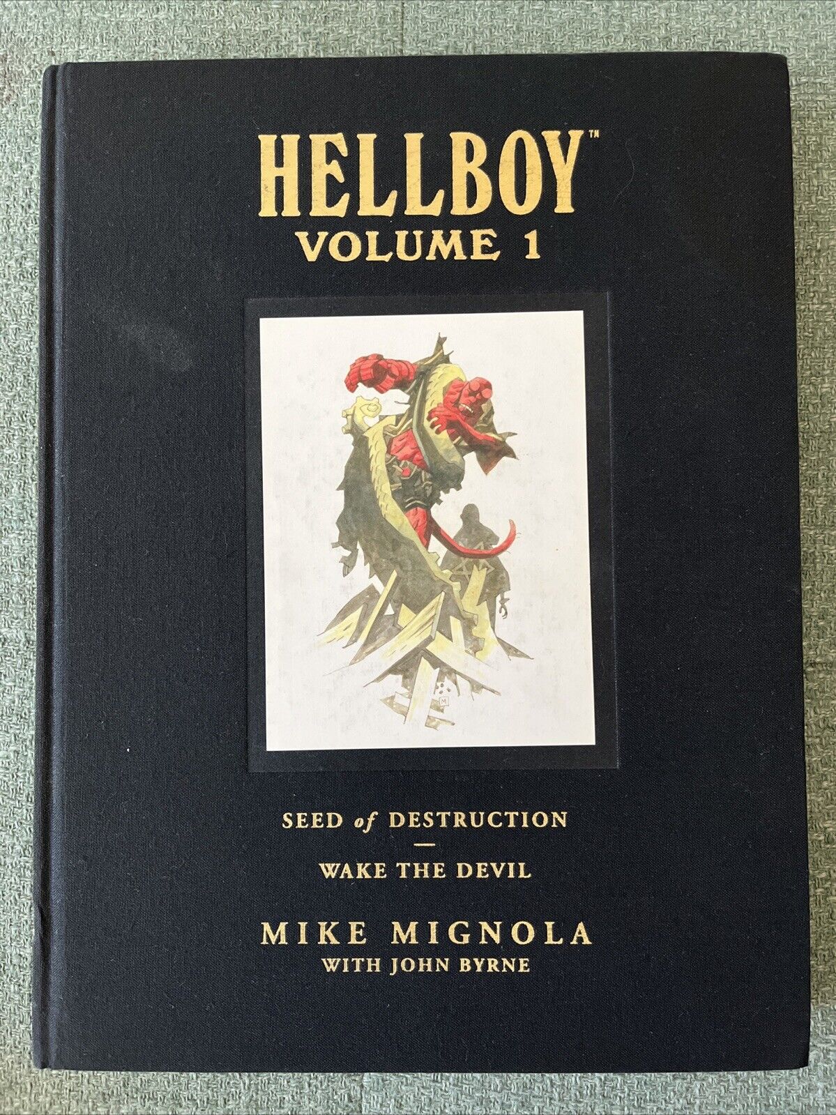 HELLBOY Library Edition Volume 1 (Dark Horse 2008) By Mike Mignola. Hardcover HC
