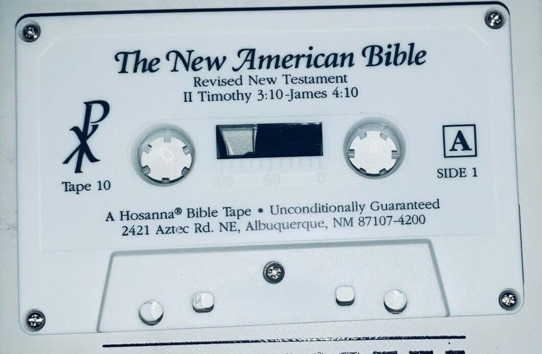 RARE Rev Ed OTNA Audio Bible Replace  -  II Timothy 3:10 - James 4:10 | Tape #10