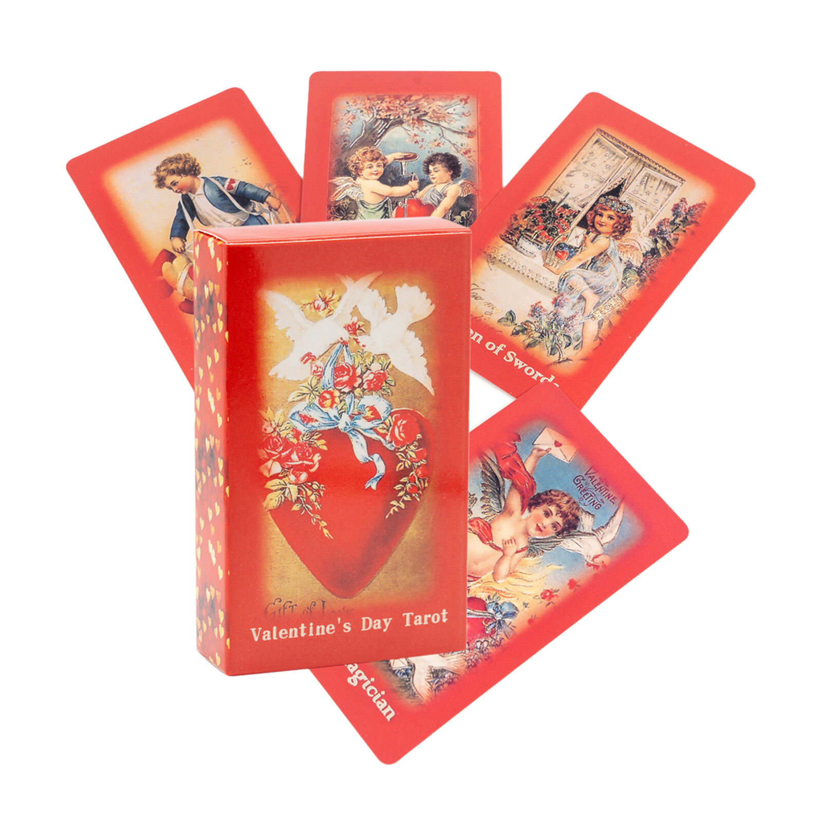 Valentine's Day Tarot 78 + 1 Blank Replacement Cards Brand New
