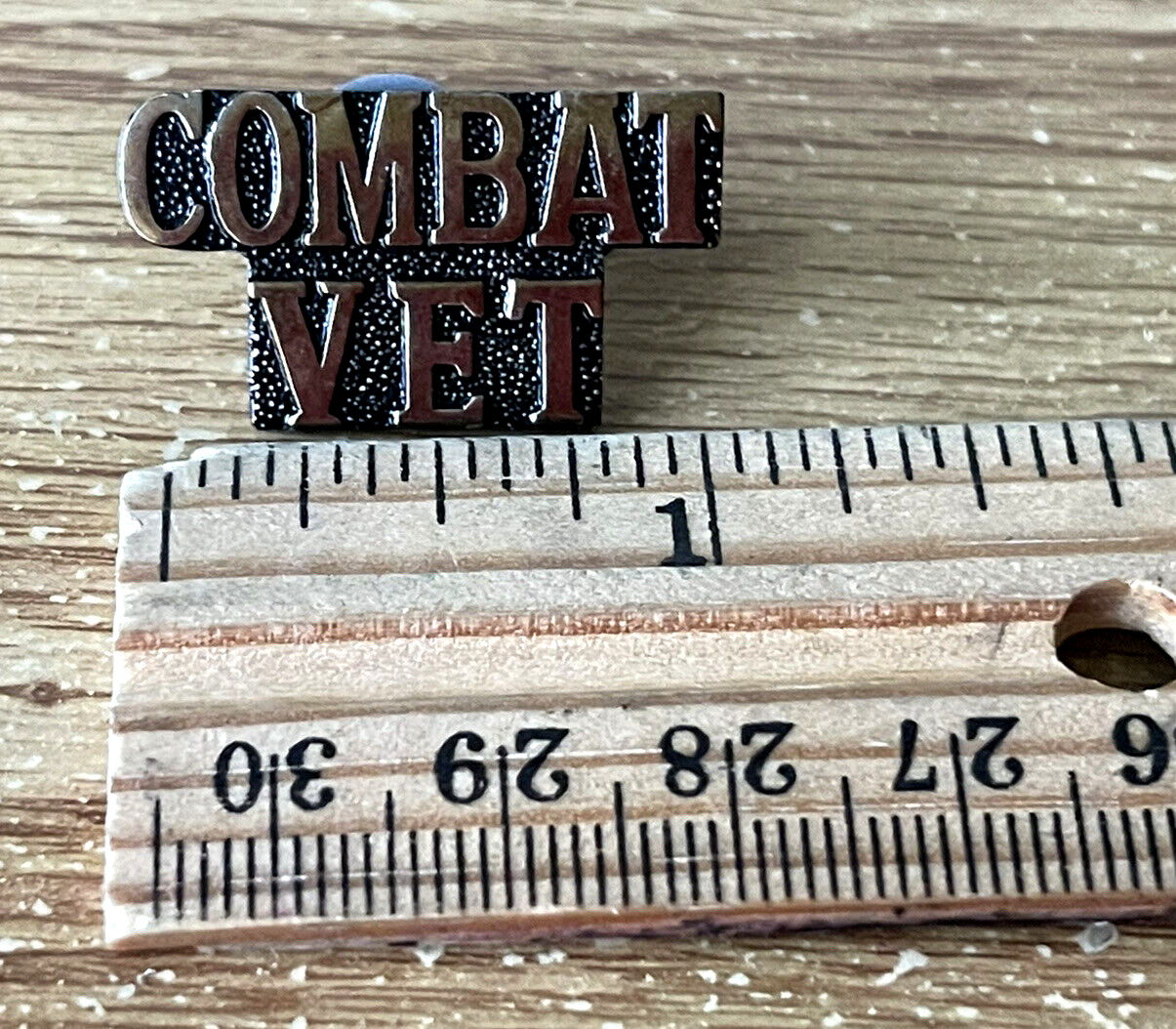 U.S. Military Combat VET Hat Lapel Pin