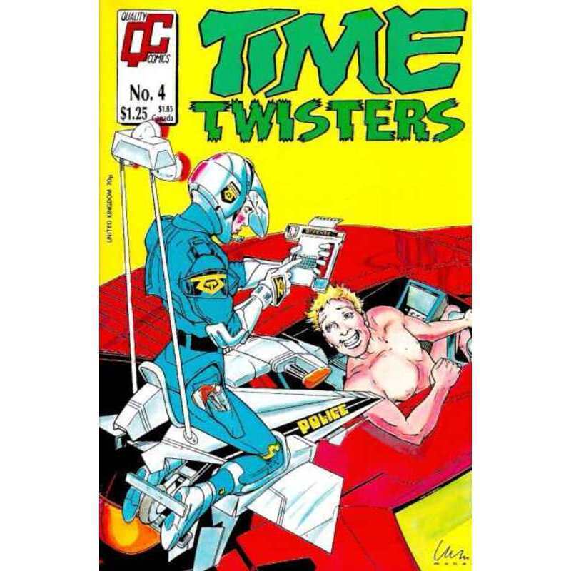 Time Twisters #4 Quality comics NM Full description below [n\\