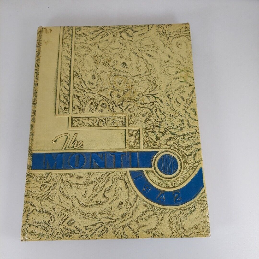 Monticello High School The Monti Yearbook 1942 