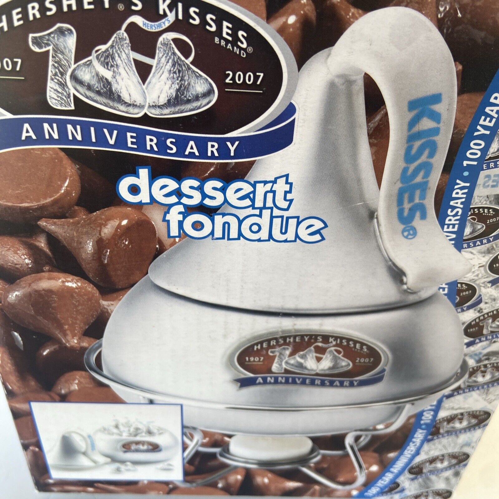Anniversary Limited Edition Hershey’s Kisses Dessert Fondue Maker  New Open Box