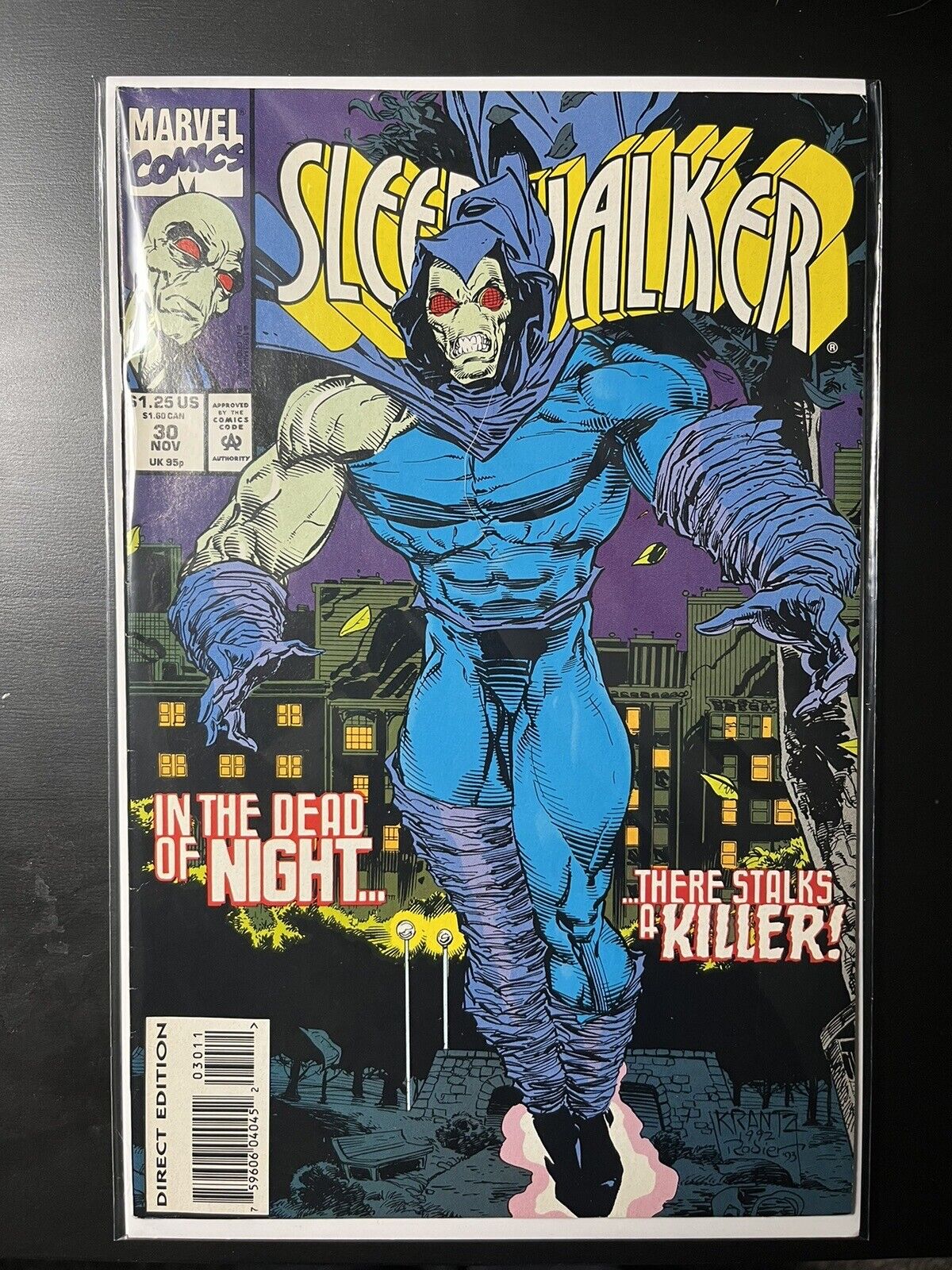 Sleepwalker Issue #30 Marvel 1993 DIRECT EDITION FN/VF HTF SCARCE LOW PRINT RUN