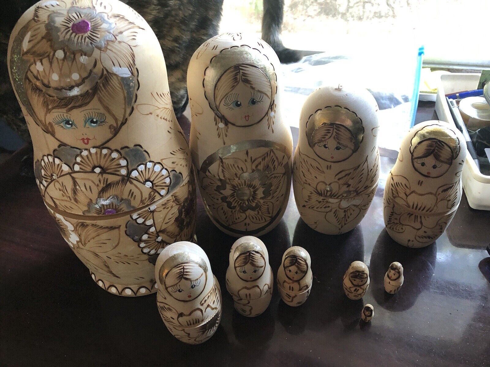 Russian? 10 Nesting Dolls-