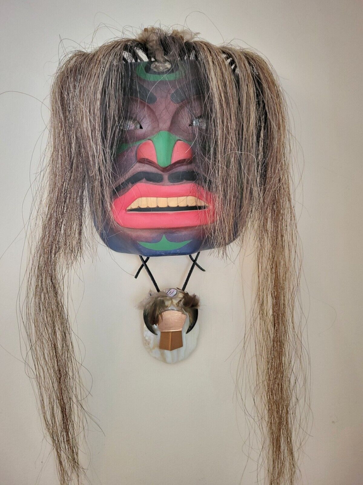 Haida Shaman portrait mask