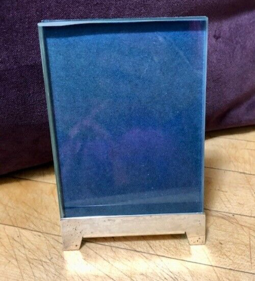Postmodern Silver Plated Picture Frame by TsAO & McKown for Swid Powell