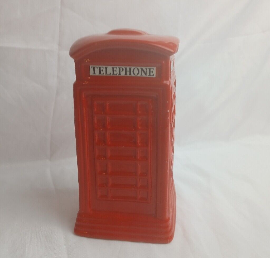 Churchill's Red Phone Booth Piggy Bank