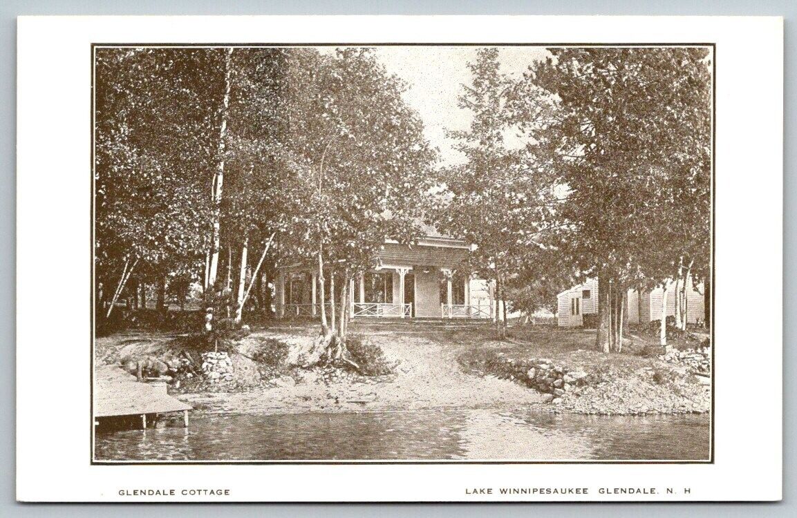 Glendale  New Hampshire   Lake Winnipesaukee  Postcard