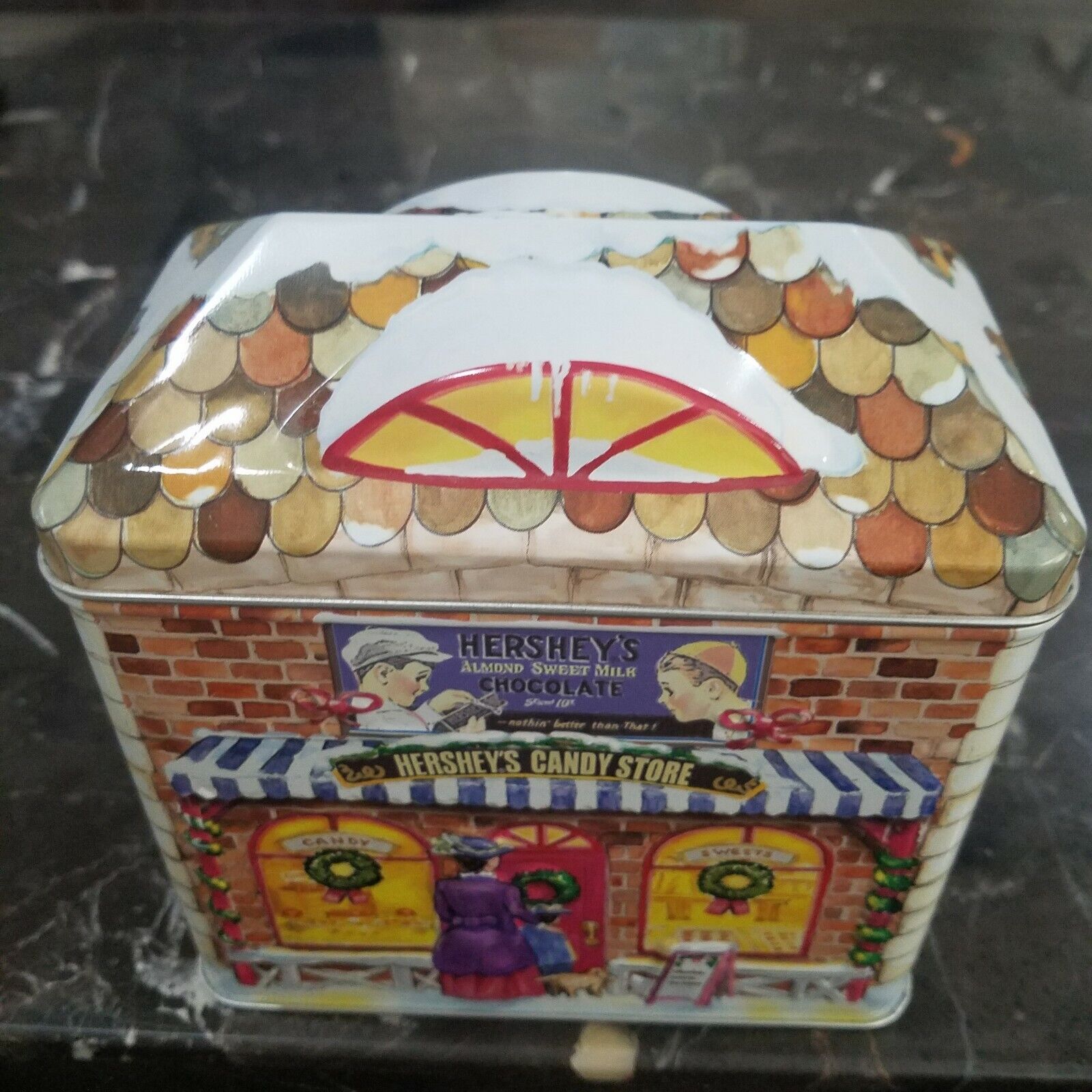Hershey\'s Chocolate Tin Candy Store Immaculate Condition
