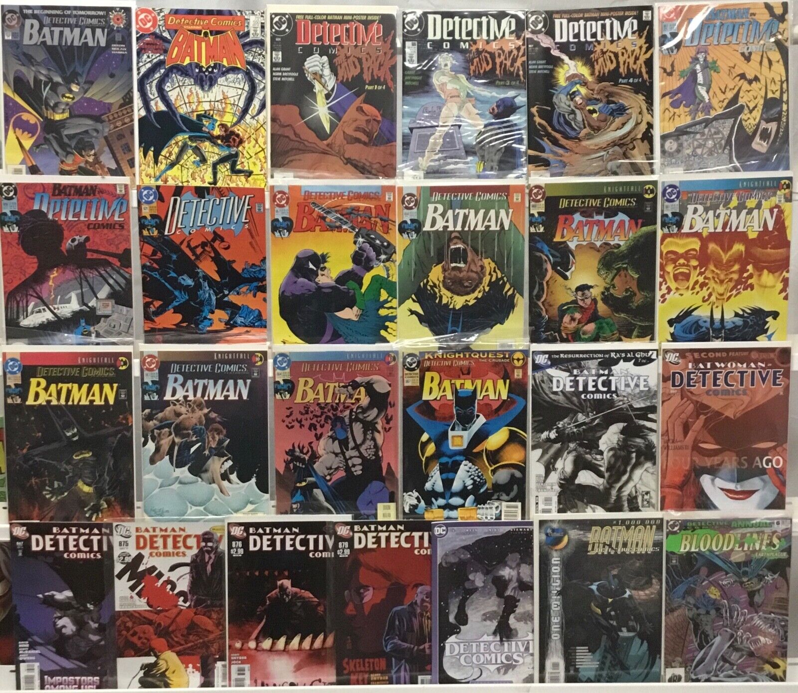 DC Comics - Batman Detective Comics 1st Series - Comic Book Lot of 25