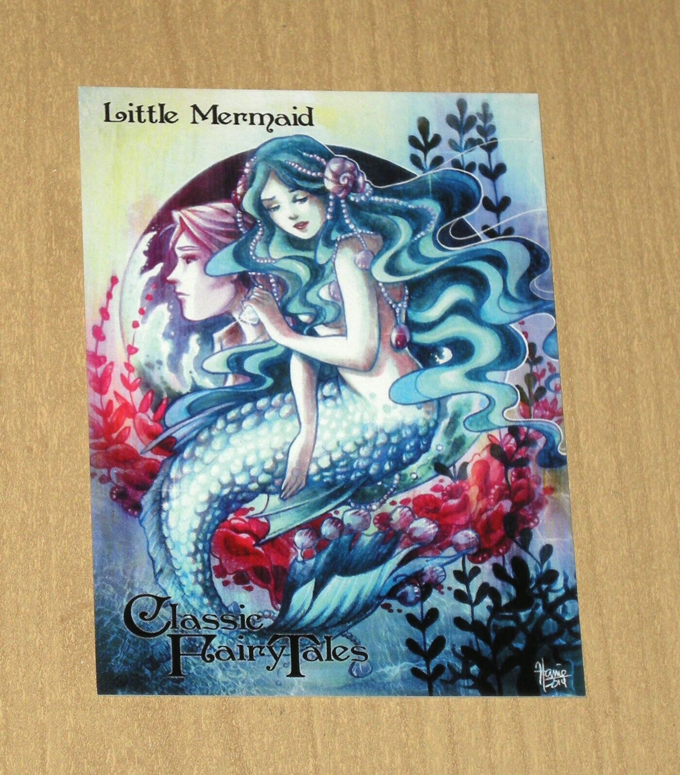 2014 Perna Classic Fairy Tales promo chase card SP3 Little Mermaid Hanie Mohd