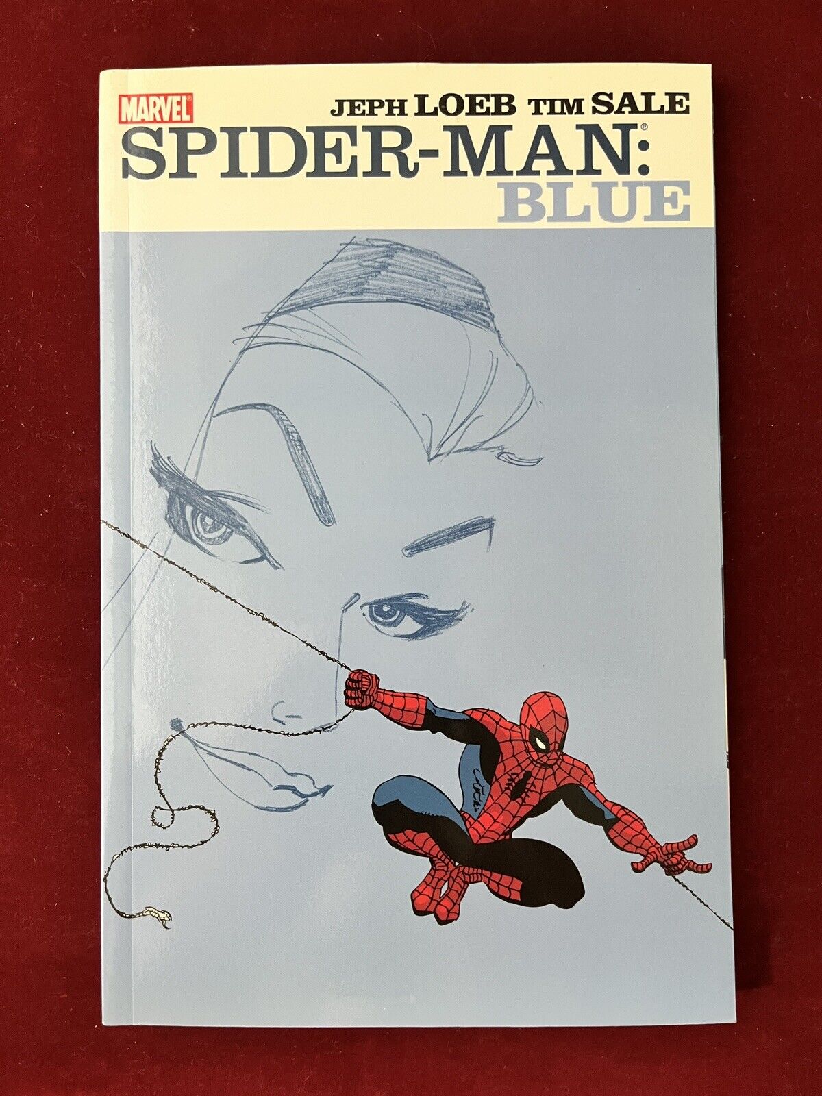 SPIDER-MAN: BLUE 1st Print TPB Jeph Loeb Tim Sale 2004 Marvel Comics 🦝