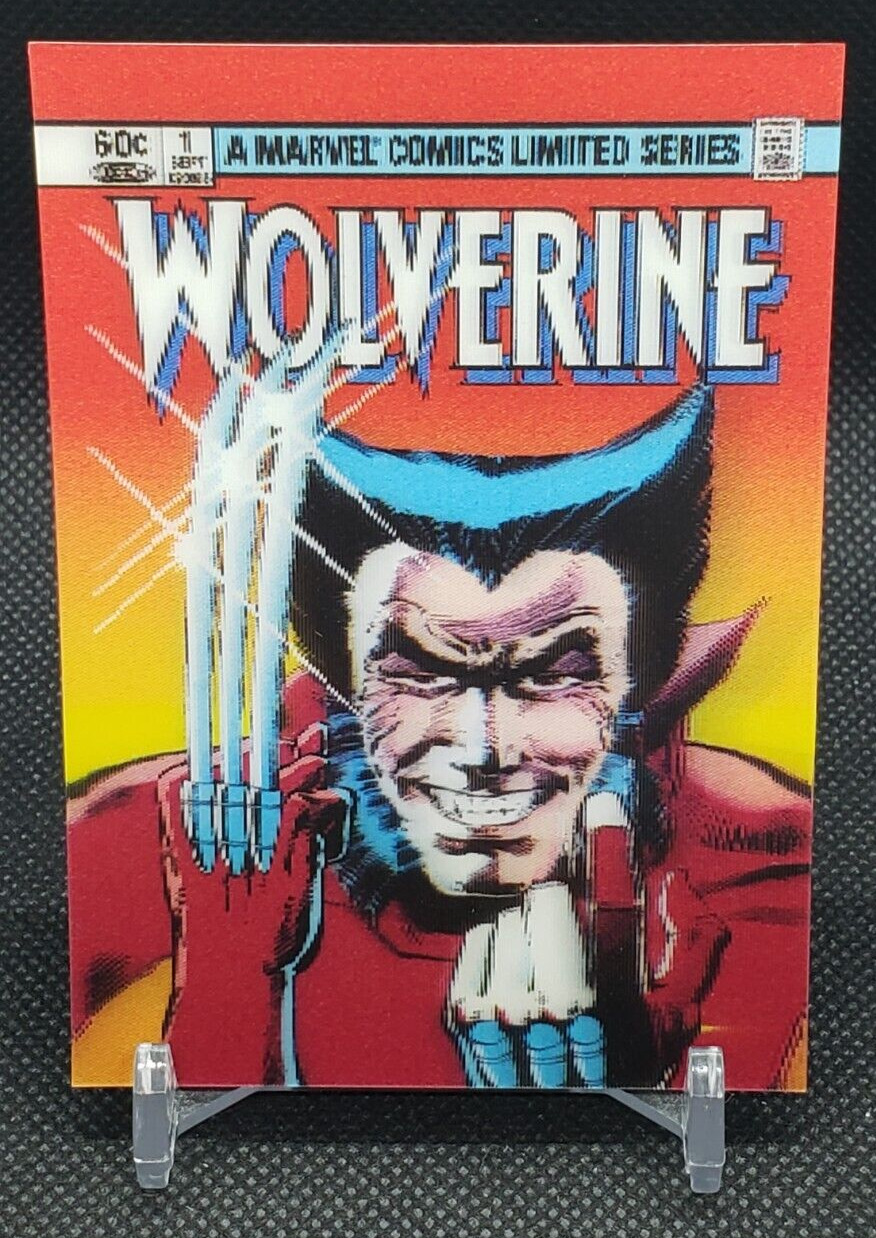 2015 Upper Deck Marvel 3D Lenticular Comic Covers #3D-17 Wolverine #1