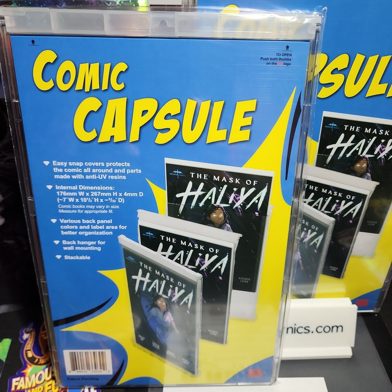 Comic Capsule (Clear)